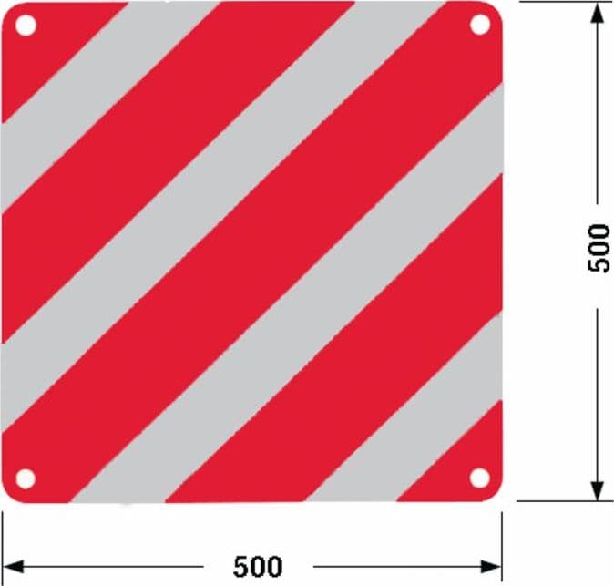 Pannello omologato per carichi sporgenti Italia - 4