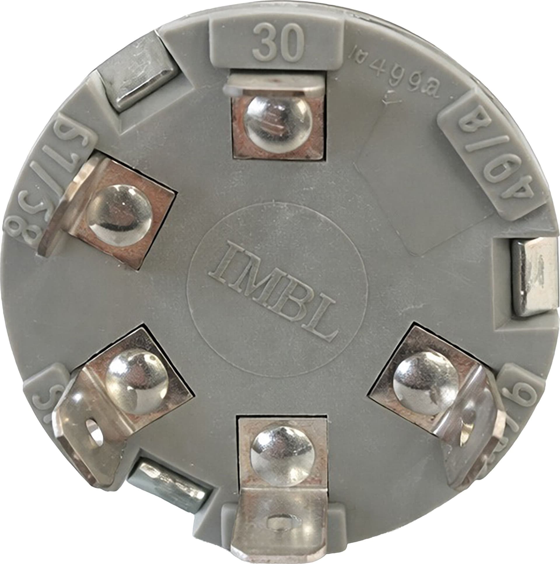 Commutatore luci 12V 4 posizioni con avvisatore acustico dima 40mm - 4