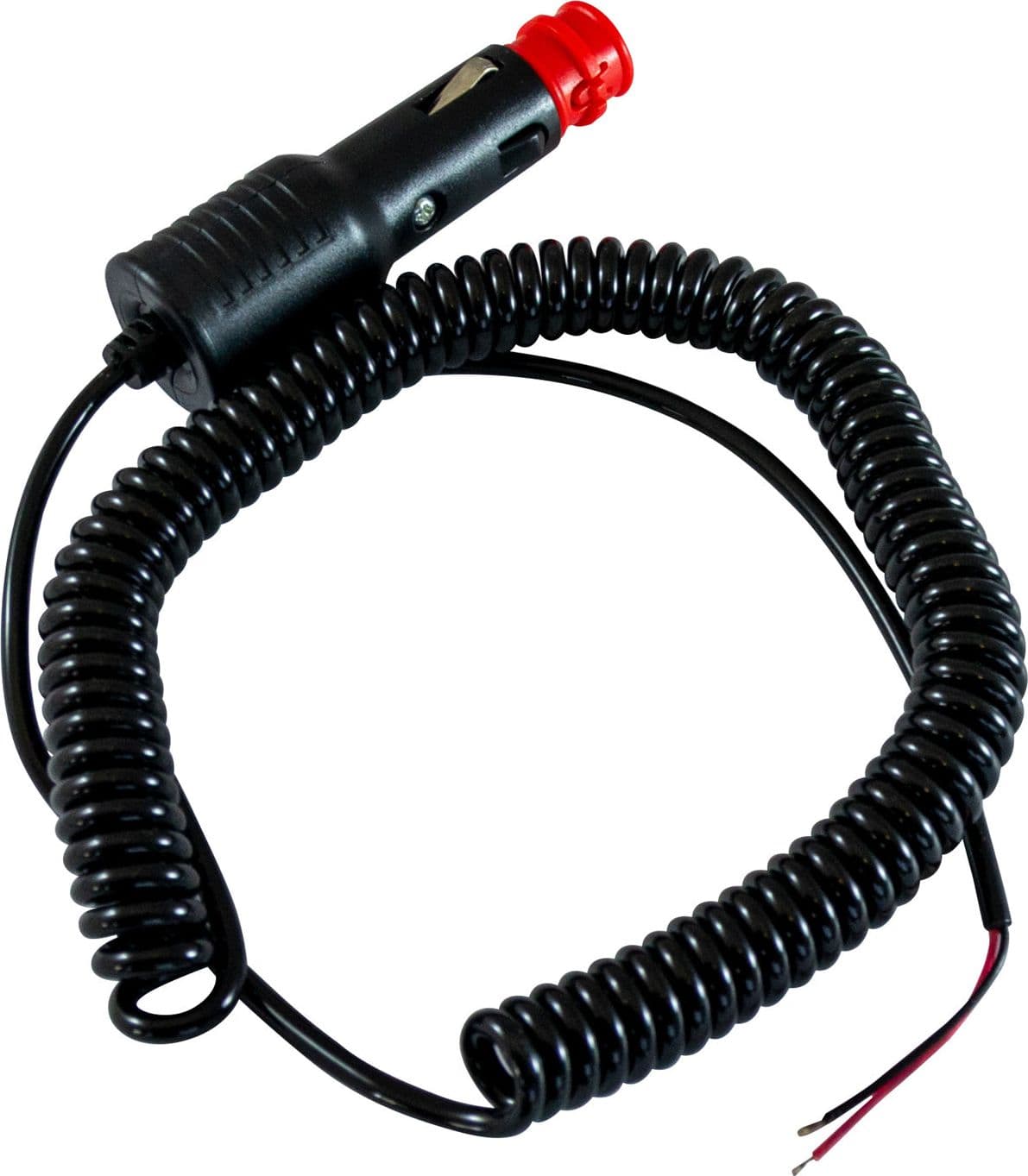 Cavo spiralato con spina accendisigari on/off 3,5m - 3