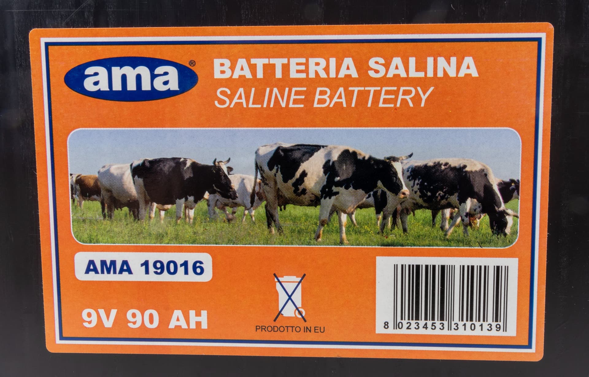 Pila per recinti 9V 90A - 9