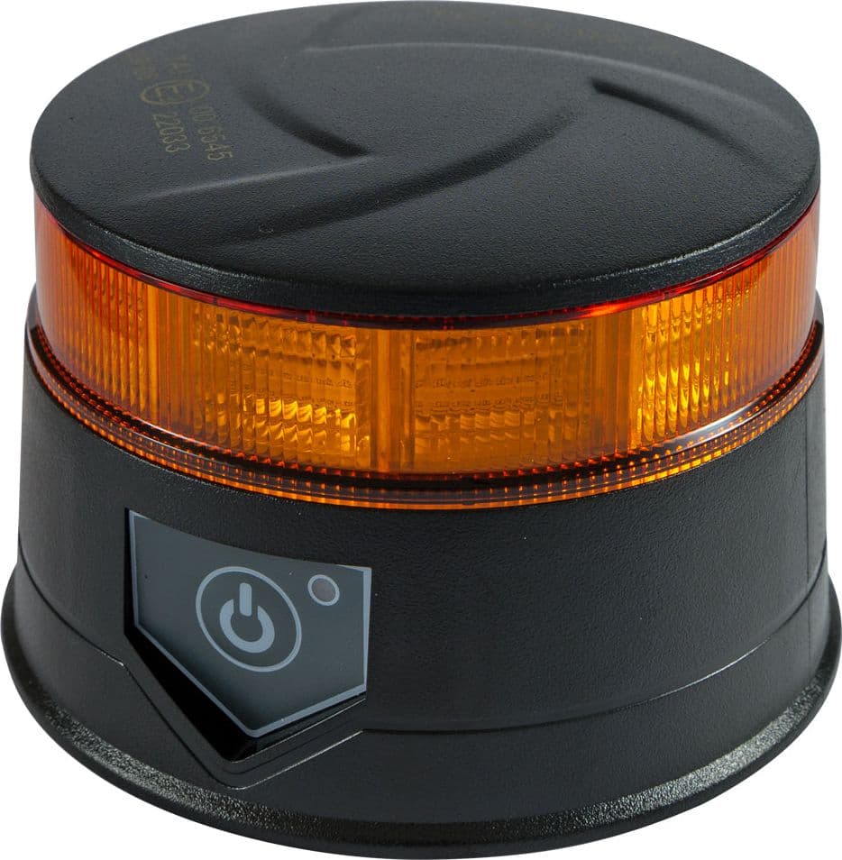 Lampeggiante magnetico LED a batteria 12-24V - 2