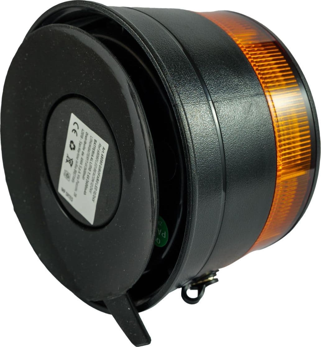 Lampeggiante magnetico LED a batteria 12-24V - 5