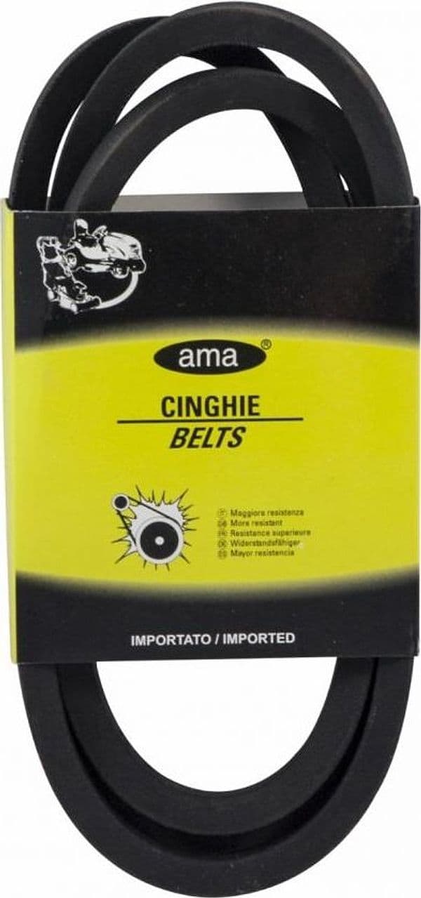Cinghia trapezoidale in gomma telata tipo A51mm 1300