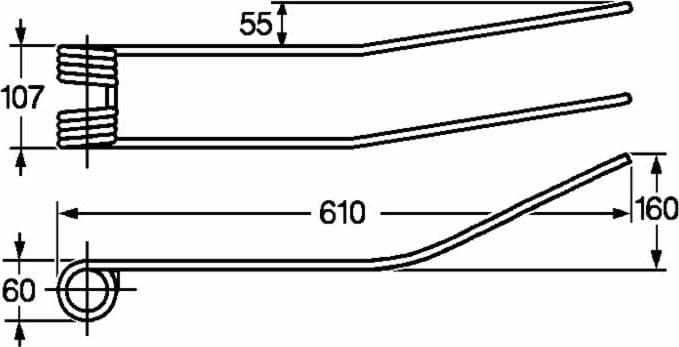 Dente Giroandanatore 610 Ima la Rocca Filo 9 confezione da 5 pezzi - 8