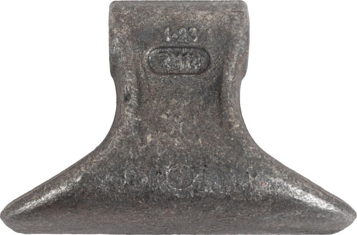 Mazza trincia larghezza 180mm lunghezza 100mm attacco 70mm e foro Ø 17mm adattabile a originale Ferri - 3