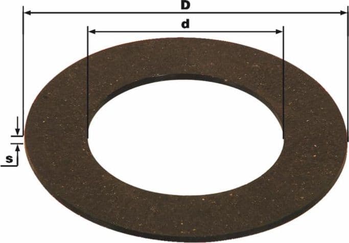 Ferodo adattabile By-Py 140x85,5x3,5 confezione da 3 pezzi - 2