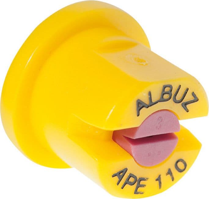 Ugello a ventaglio in ceramica Albuz APE 110° giallo confezione da 3 pezzi