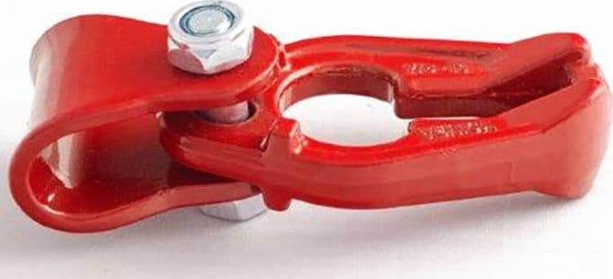 Gancio girevole fune-catena G80 per catena Ø 7/8mm lunghezza 140mm