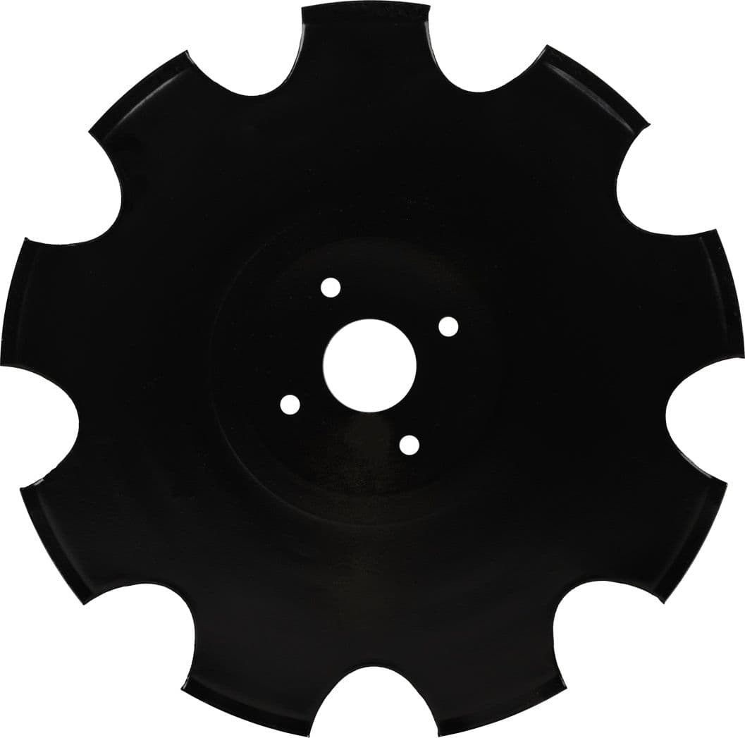 Disco frangizolle a base piana con ø 460mm spessore 5mm e foro centrale di 61mm - 3