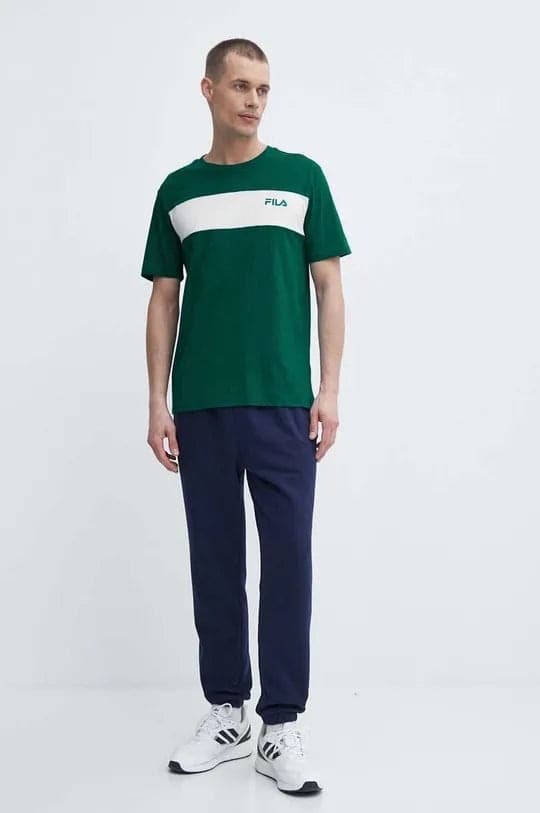 T-shirt manica corta lankaran VERDE - 5
