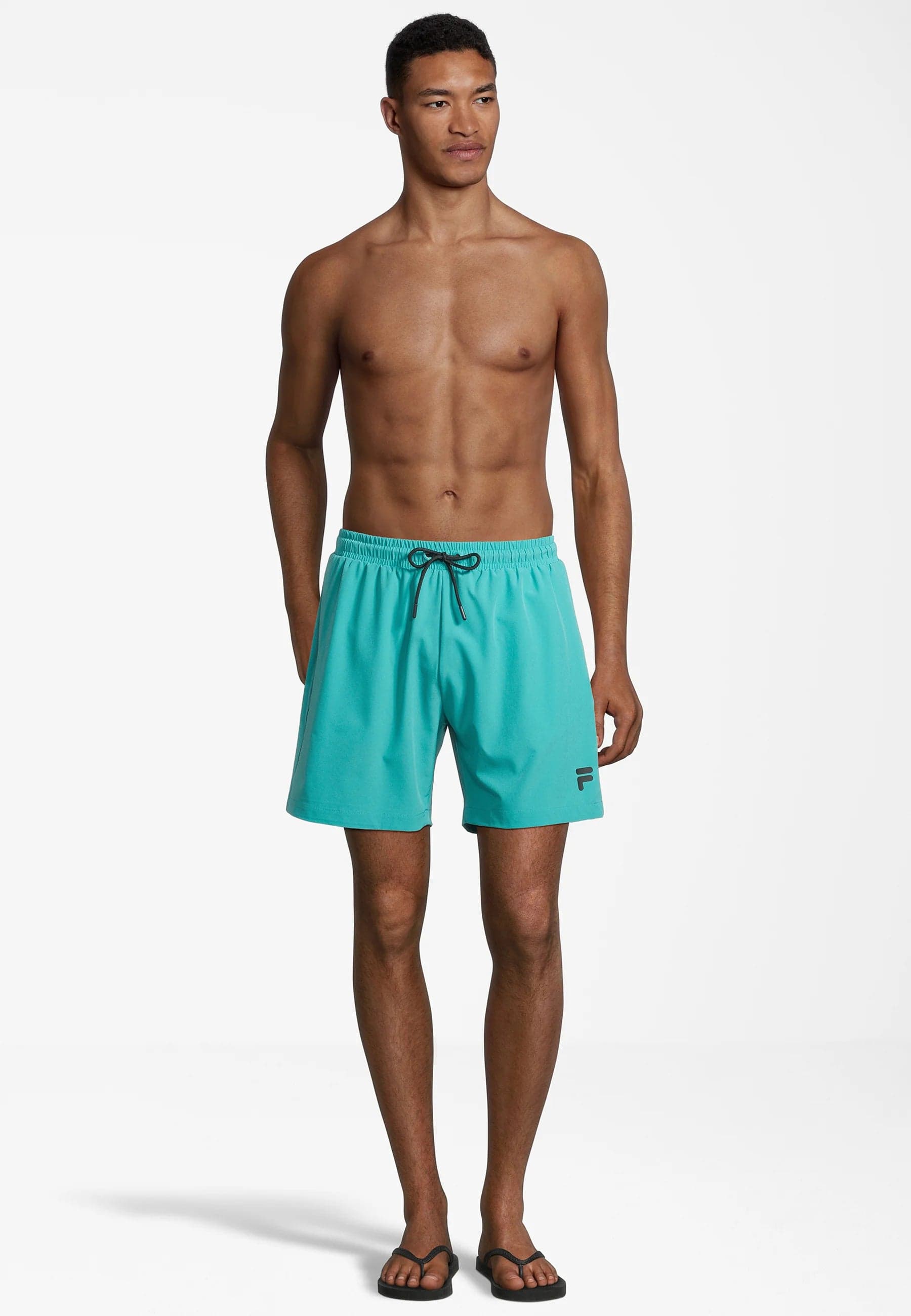 Costume da bagno sezze pantaloncini azzurro - 4