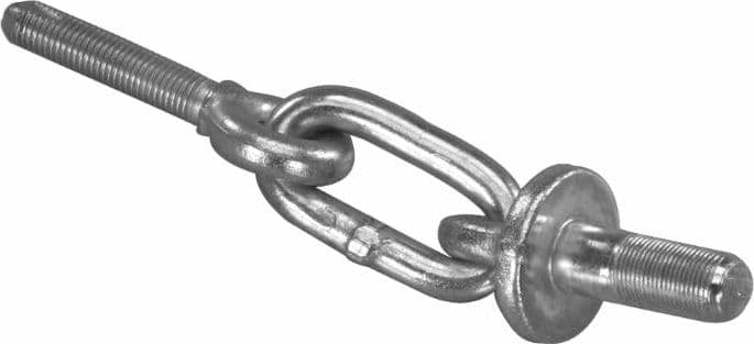 Mezza catena imbrigliamento con perno adattabile Cnh