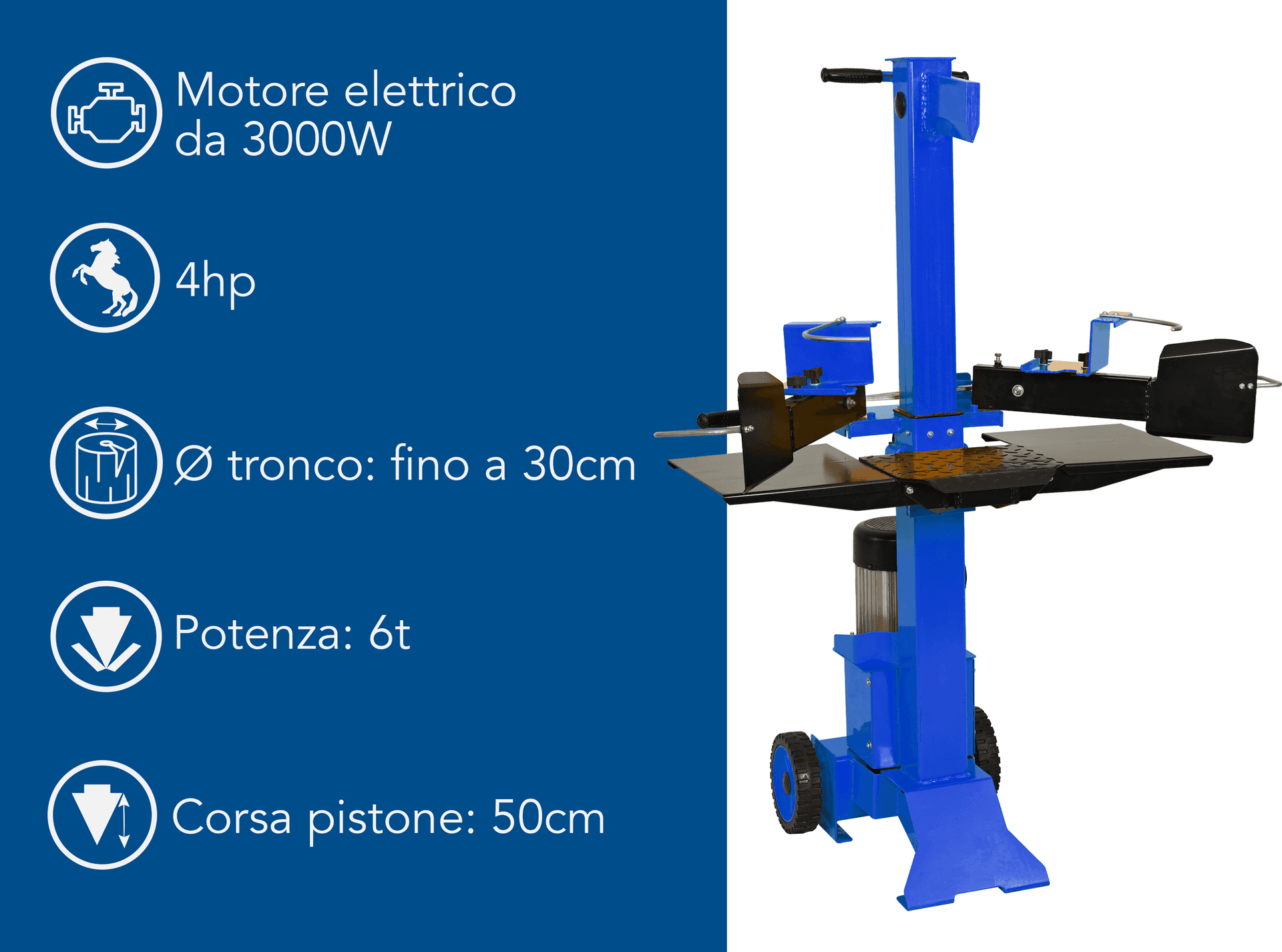 Spaccalegna Ama verticale 6T Toro - 7
