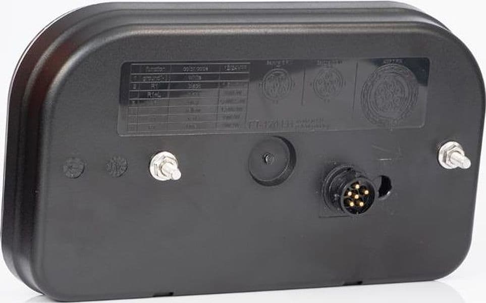 Fanale posteriore dx a LED 12-36V 240x55x140mm - 3