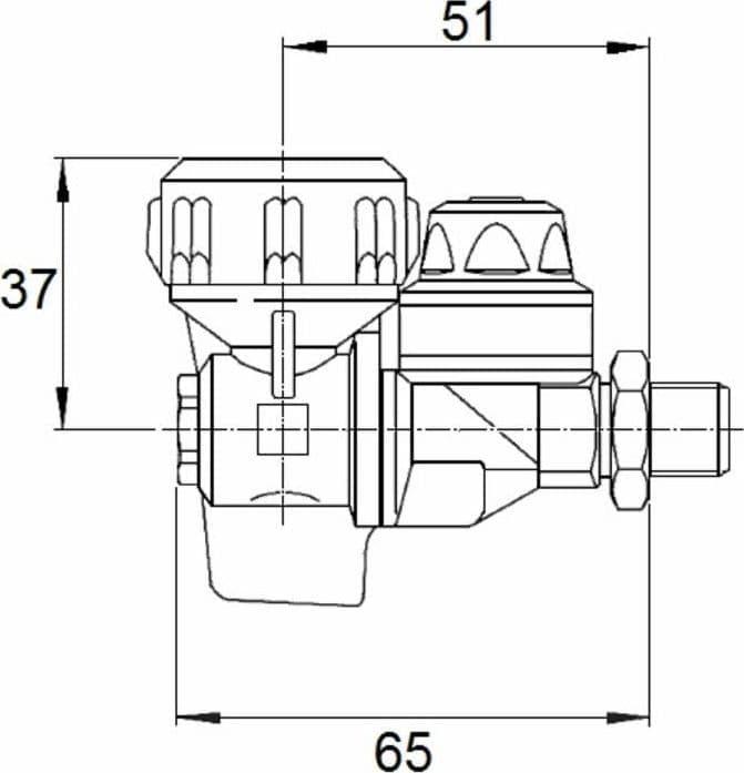 Getto M87 con antigoccia,filetto G 1/4' M - 3