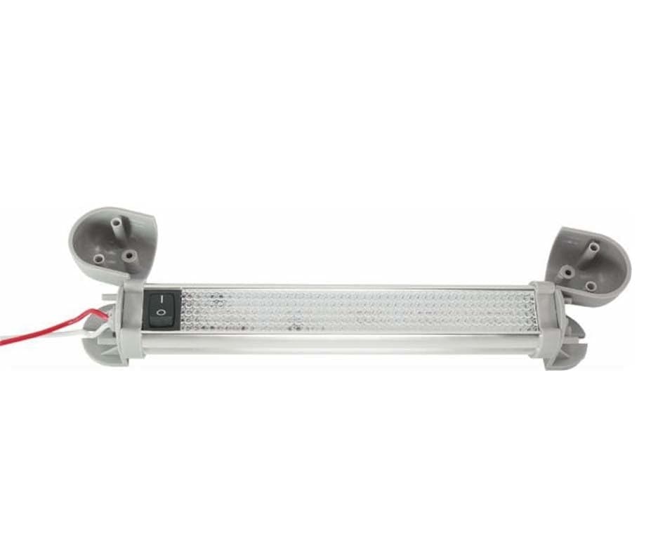 Plafoniera a LED 12-24V per cabina trattore 343x33mm direzionabile - 2
