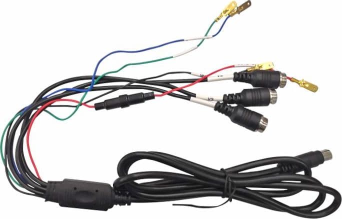 Kit videocamera di retromarcia per trattori con monitor LCD TFT 5,6" - 4