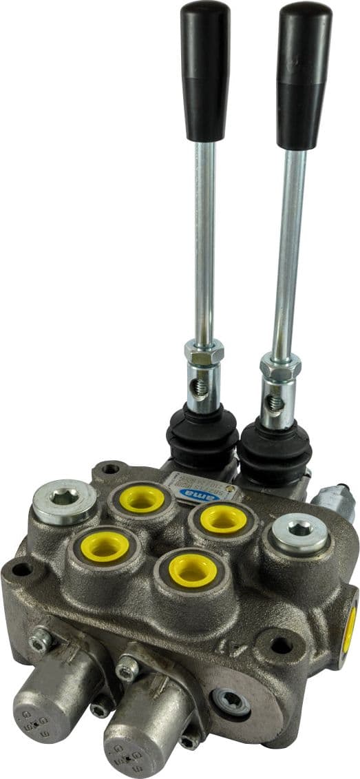 Distributore oleodinamico Ama a 2 leve doppio effetto - 40L - 2