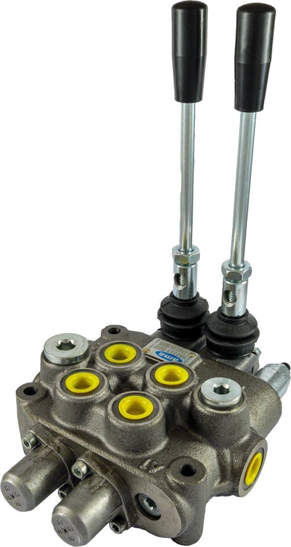 Distributore oleodinamico Ama a 2 leve doppio effetto - 40L - 3