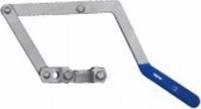 Leva di manovra per saracinesche a stantuffo da 4"-5"-6"