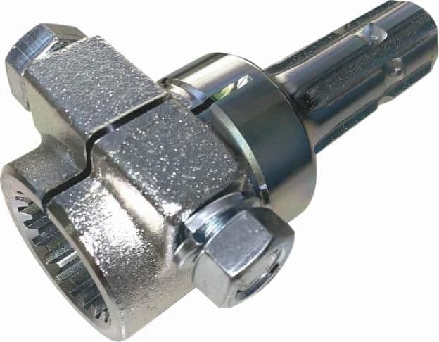 Riduzione per presa di forza bonificata 1"3/4 con 20 scanalature con bullone e lunghezza 165mm - 2