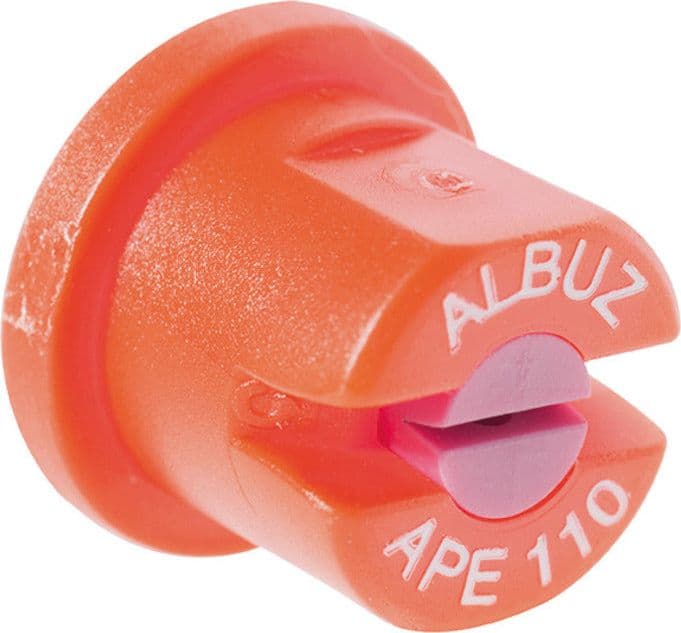 Ugello a ventaglio in ceramica con foro Ø 0,8mm confezione da 3 pezzi