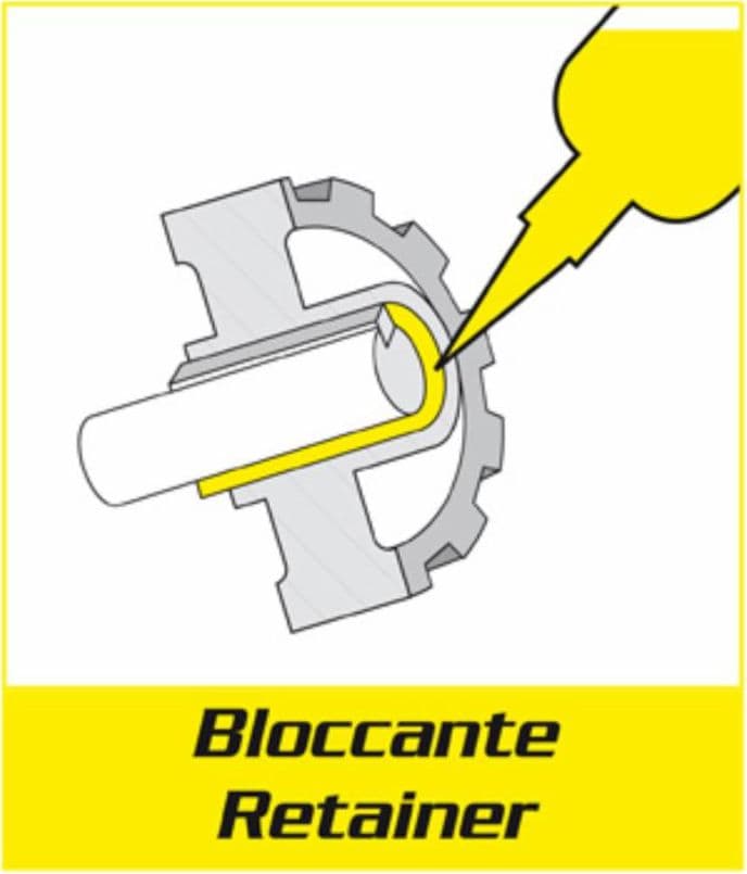 Bloccante rapido Loxeal 83-21 da 50ml per metalli - 2