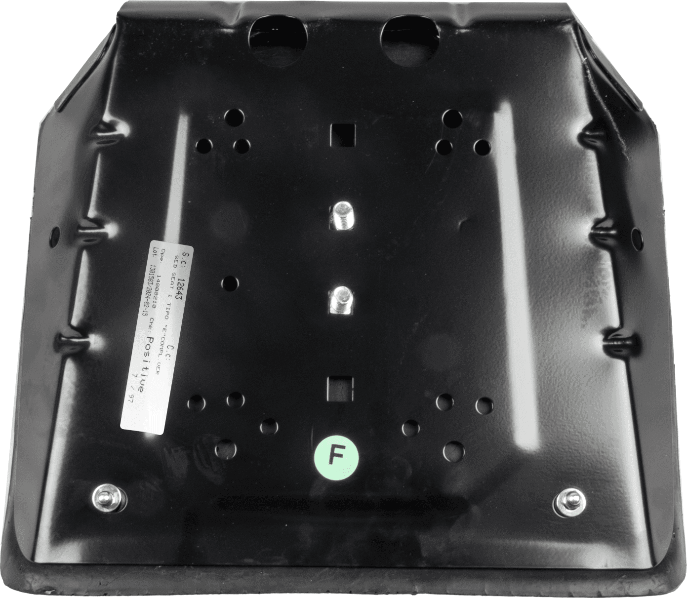 Sedile Seat 1 tipo E in poliuretano autopellante nero - 4
