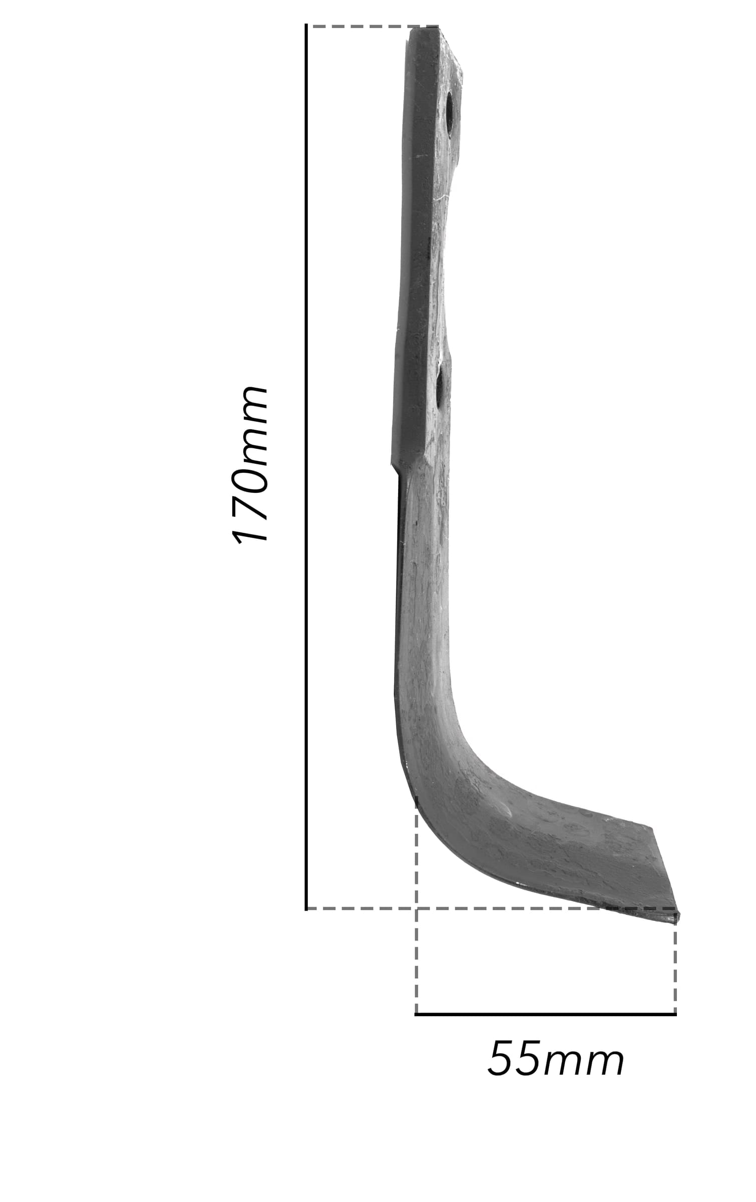 Zappa dx L 170,H 55,s 18,foro 8,5 - 5
