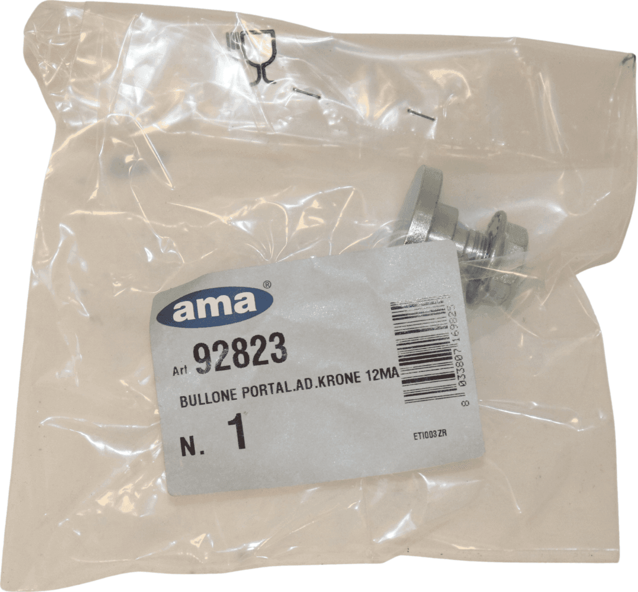Bullone portalama adattabile Krone 1432290 M12 confezione da 5 pezzi - 4