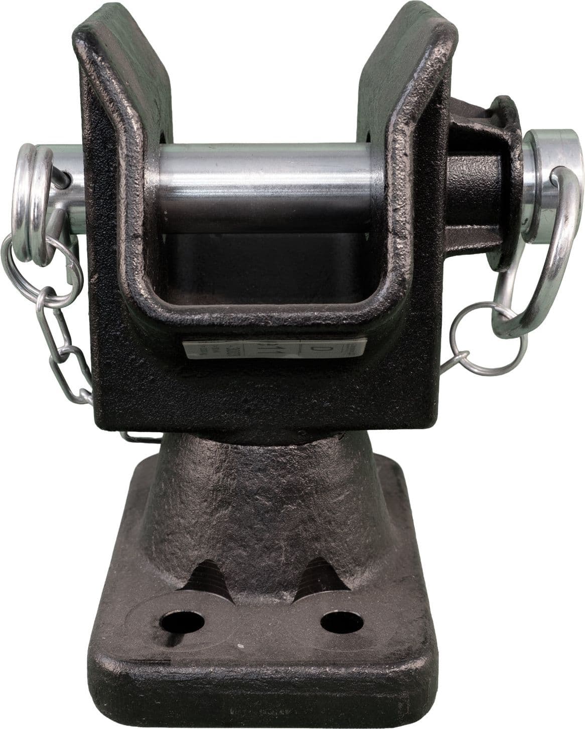 Gancio omologato perno 31mm interasse 120x55mm - 3