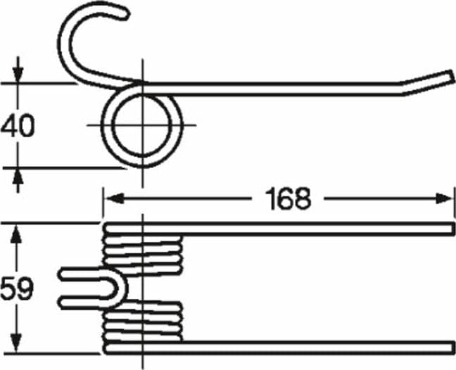 Dente pick-up lunghezza 168 adattabile Fort Morra filo 5 confezione da 10 pezzi - 3