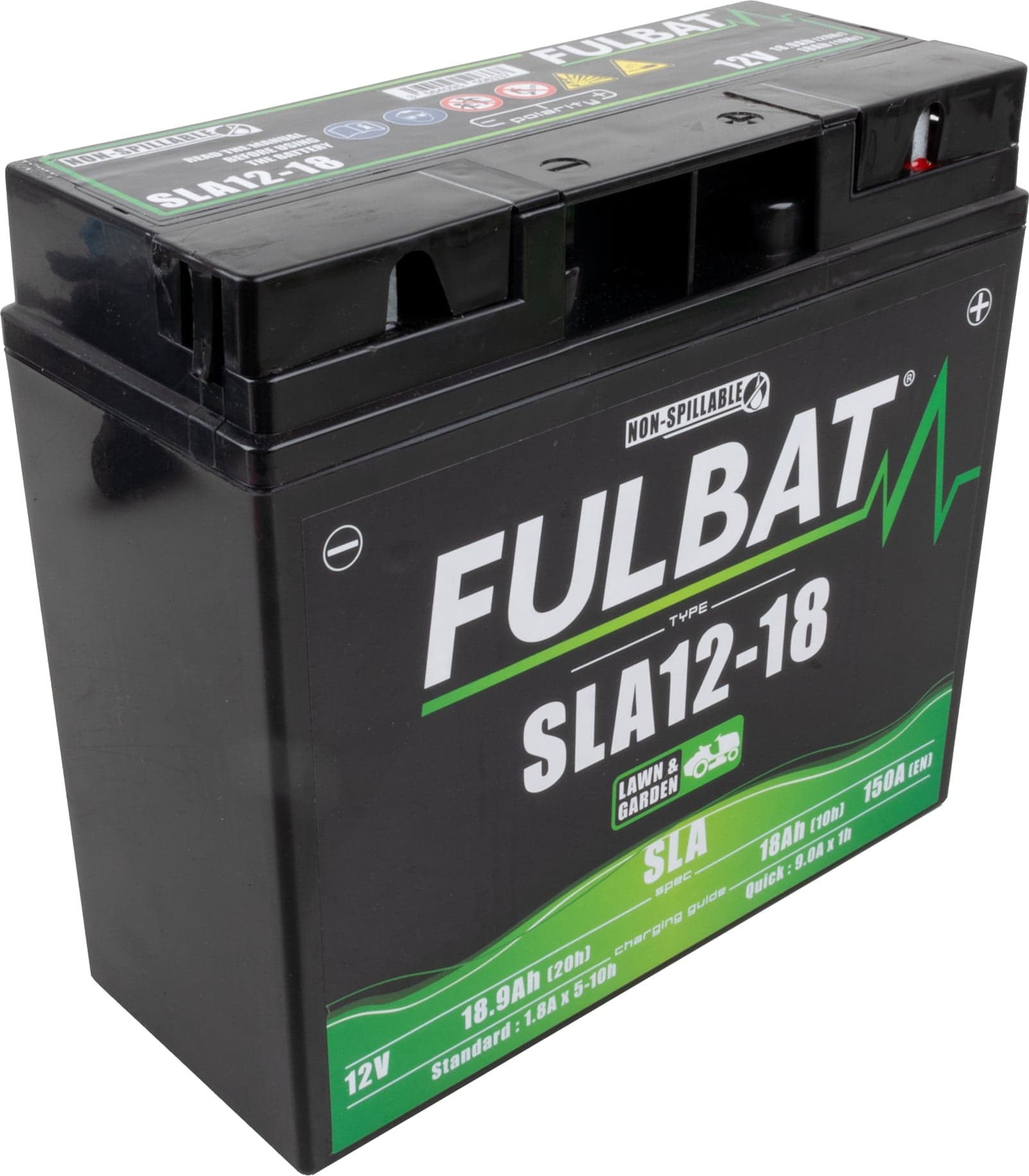 Batteria per trattorini tagliaerba Fulbat SLA 12V 18Ah - 5