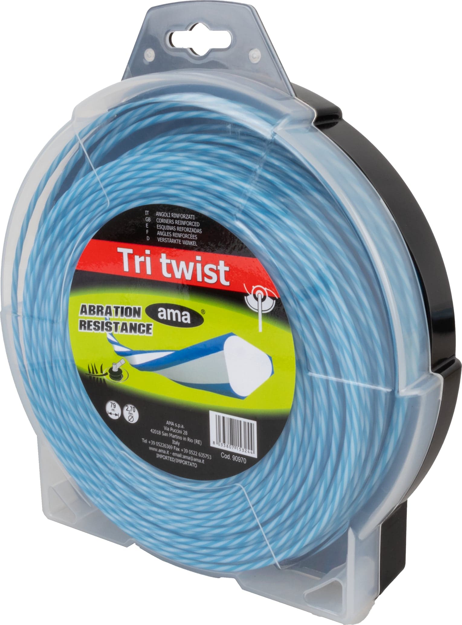 Filo decespugliatore Tri Twist Ø 2,7mm 79m - 2