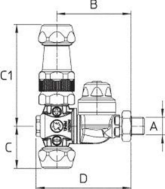 Getto atomizzatore Braglia M62 per ugelli Ø 15-18mm - 2