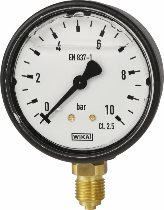 Manometro ABS Ø 63mm scala 0:10 - 2