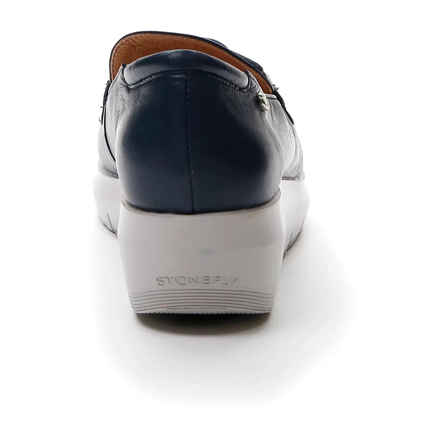 Stonefly mocassino blu con catena Plume 13 217317 - 5