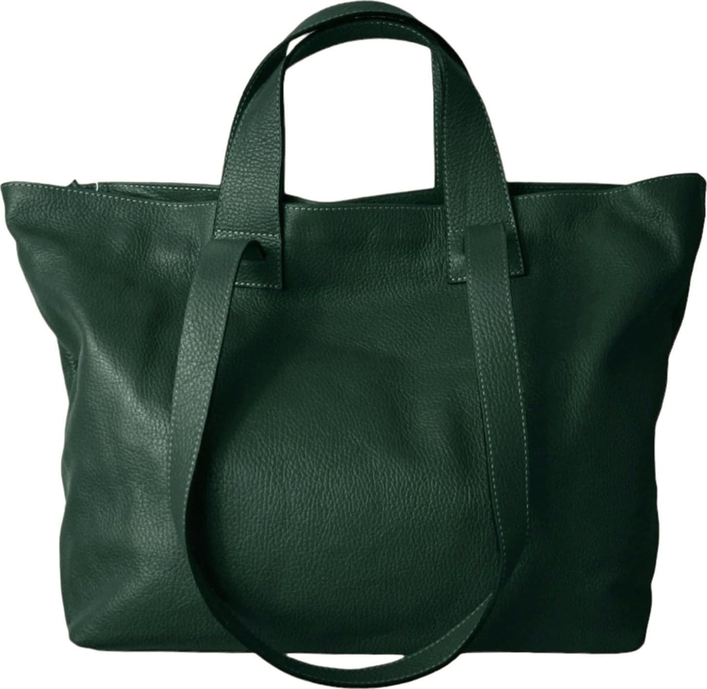 Modarno Borsa a Mano o Spalla Shopia in Vera Pelle Made in Italy - 21
