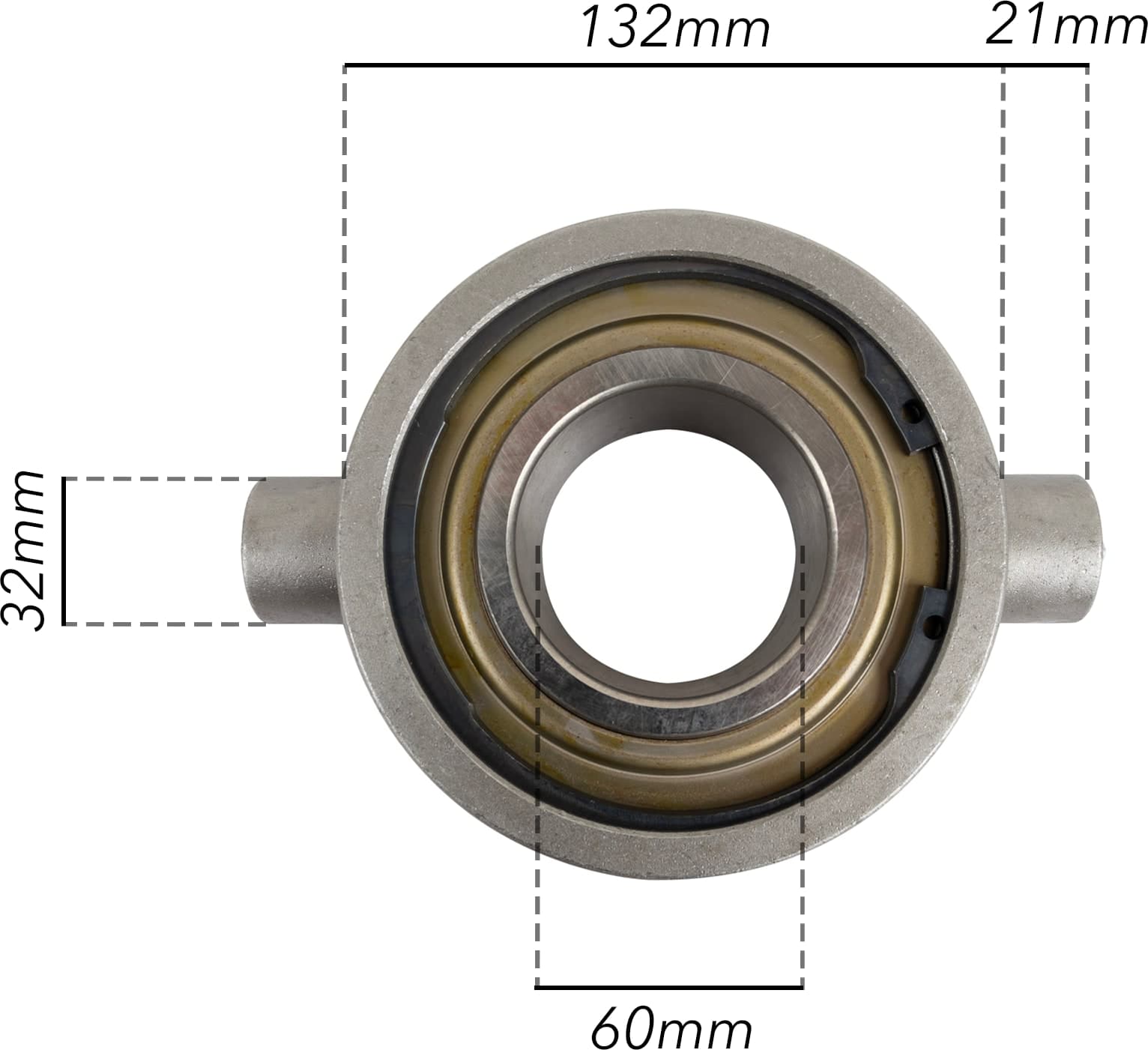 Supporto cuscinetto per frangizolle Ø 60mm - 5