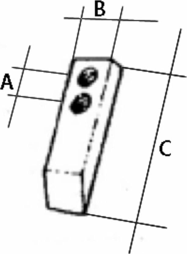 Vomerino per ancora dissodatore da 130 CP2800-CP2806 - 5