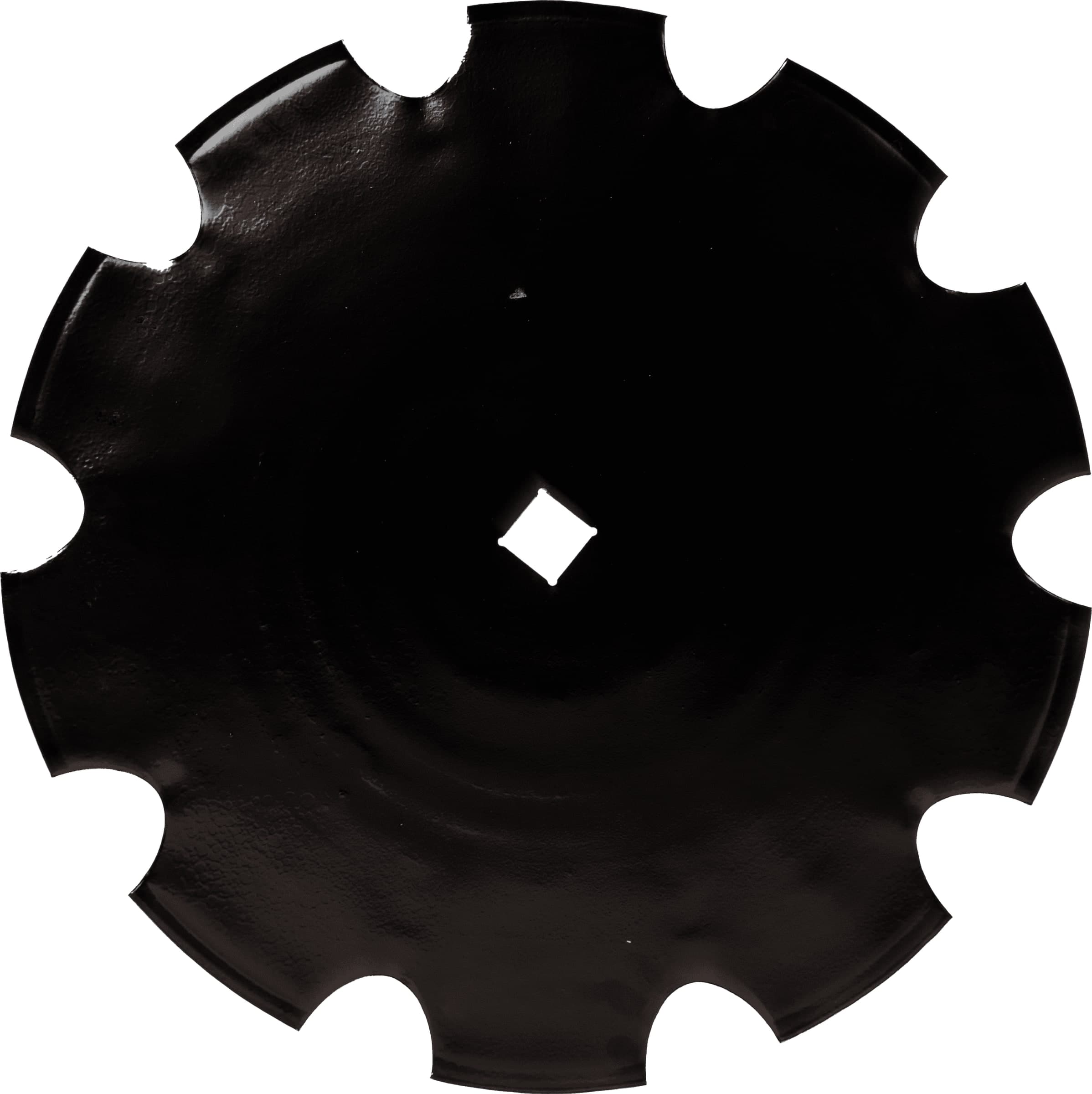 Disco frangizolle dentato con ø 610mm spessore 5mm e foro quadrato di 41mm - 3