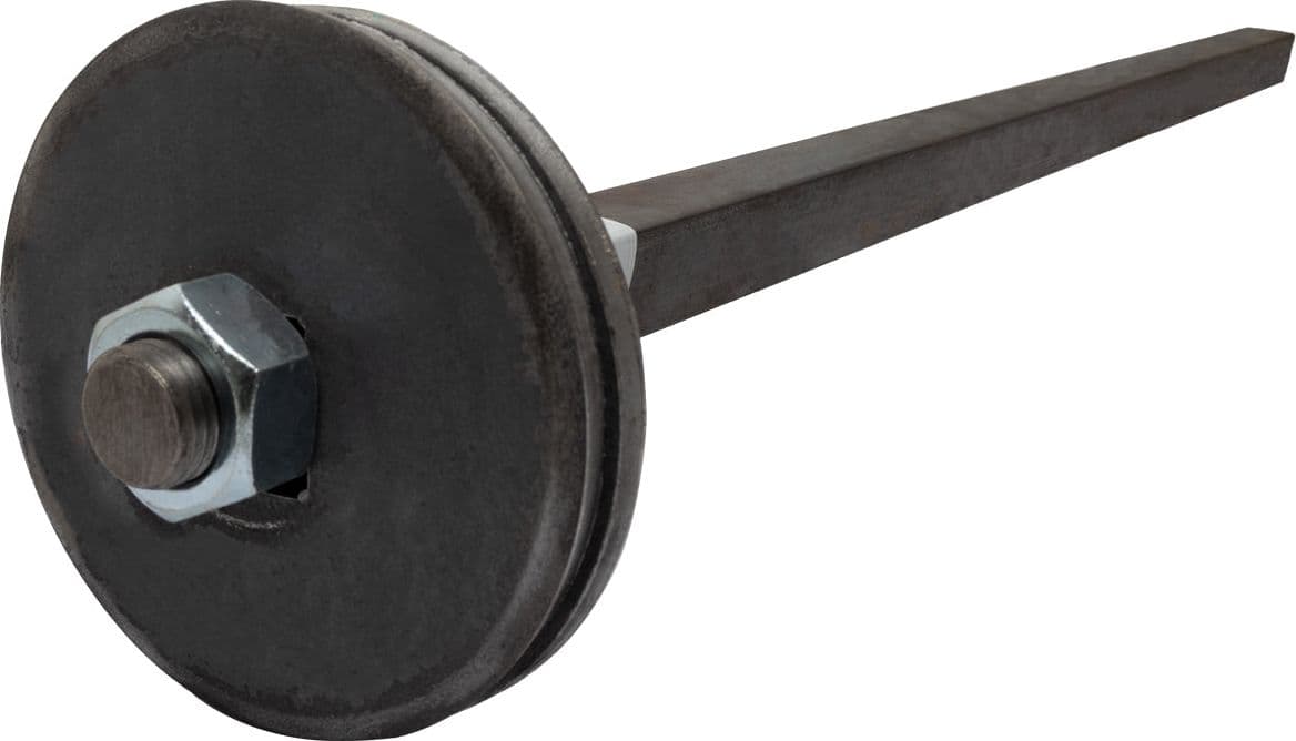 Asse porta dischi frangizolle di 1008mm sezione 30x30mm - 2