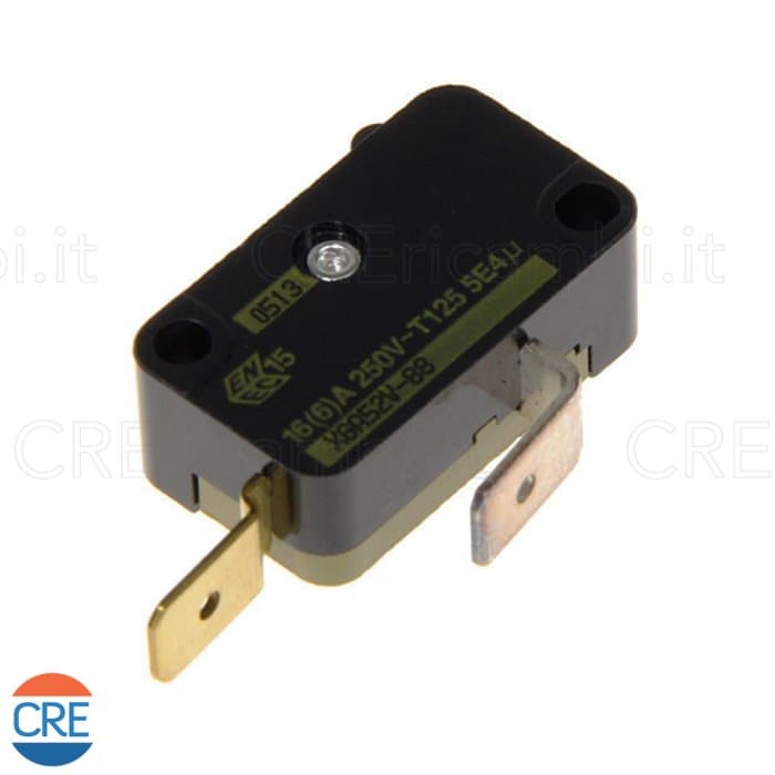 Microinterruttore Bistecchiera Grigliatutto BQ5, BQ60, BQ78, BQ80 Delonghi - 2
