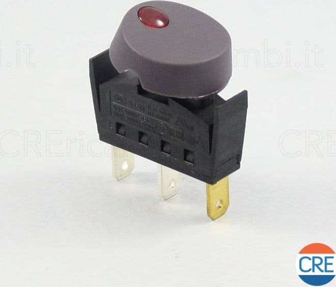 Tasto e Interruttore Accensione Caldaia Luminoso per PRO1860, VVX1640, Stirella 1870D – De Longhi – elettronica
