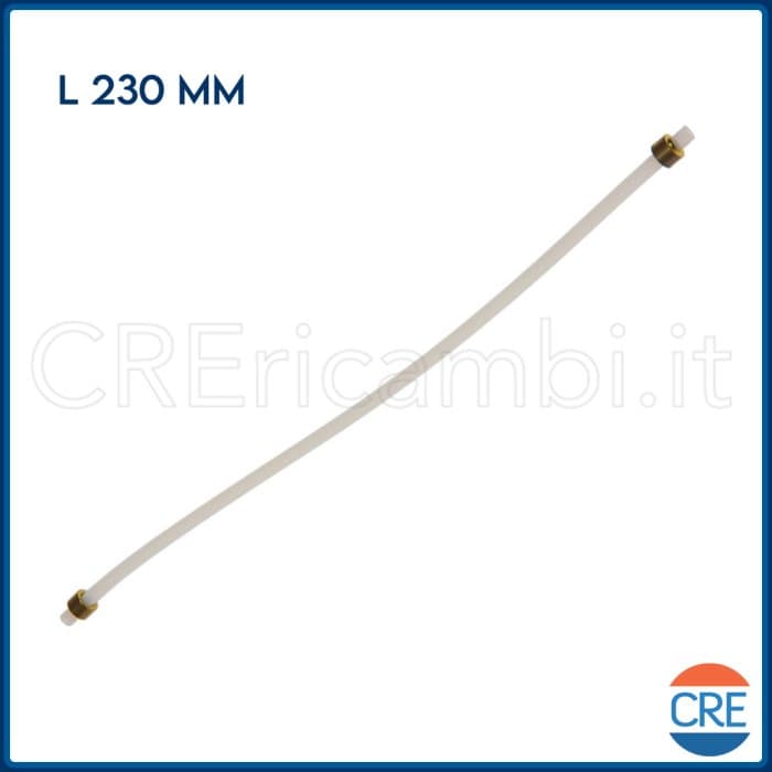 Tubo in Teflon con 2 Boccole 230 mm – De Longhi – industriale
