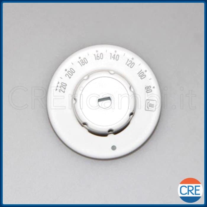 Manopola Temperatura Bianca per Sfornatutto EO21311, EO2135, EO2131 - 2