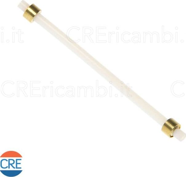 Tubo in Teflon 90 mm con Boccole per BAR32, EC190, EC200CD, EC221, PMR2005 – De Longhi – bianco