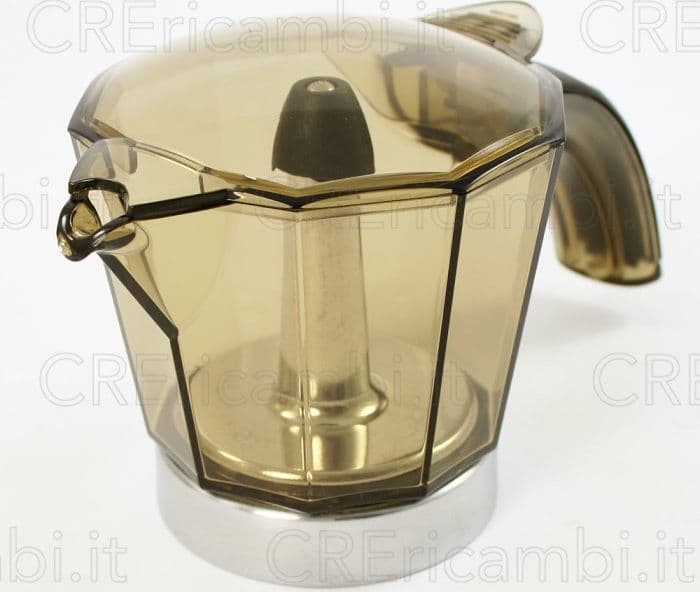 Caraffa 4 Tazze con Coperchio per Moka Alicia Delonghi EMK4 EMK42 EMK4.R – De Longhi – lampada