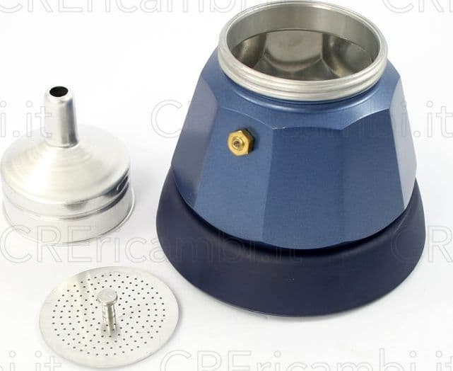 Caldaia 4 tazze Blu + Imbuto + Riduttore – De Longhi – elettronica
