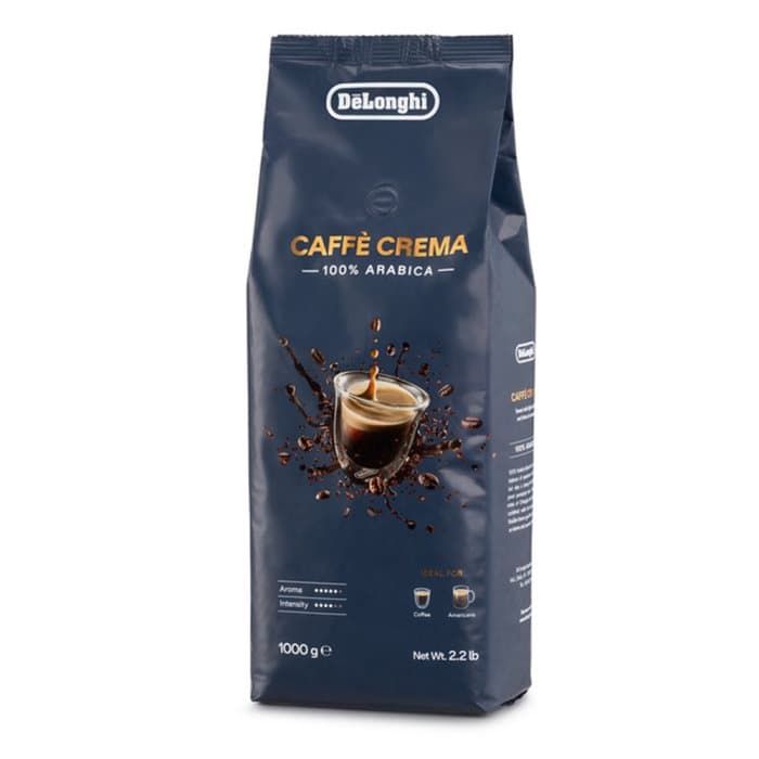 Caffè Crema DeLonghi, Caffè in Grani, 100% Arabica, 1kg - 2